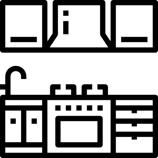 kuchnia Aphiradee (monkik) Lineal ikona
