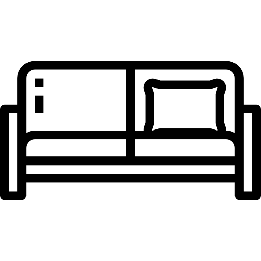 sofa Aphiradee (monkik) Lineal ikona