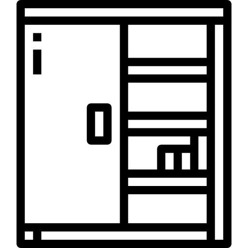 Wardrobe Aphiradee (monkik) Lineal icon