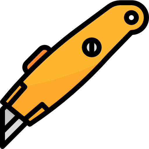 nóż Aphiradee (monkik) Lineal Color ikona