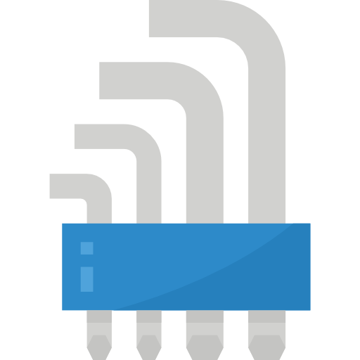 Hex key Aphiradee (monkik) Flat icon