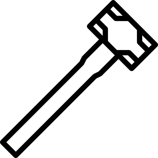 Кувалда Aphiradee (monkik) Lineal иконка