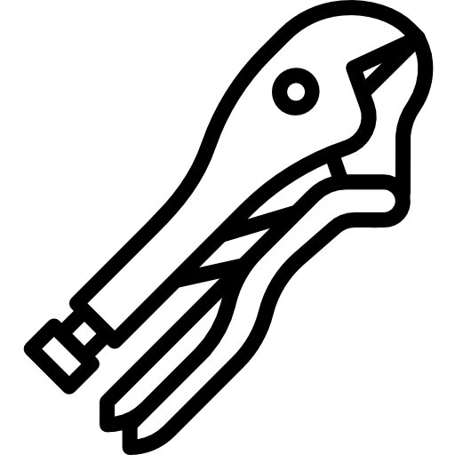 ペンチ Aphiradee (monkik) Lineal icon