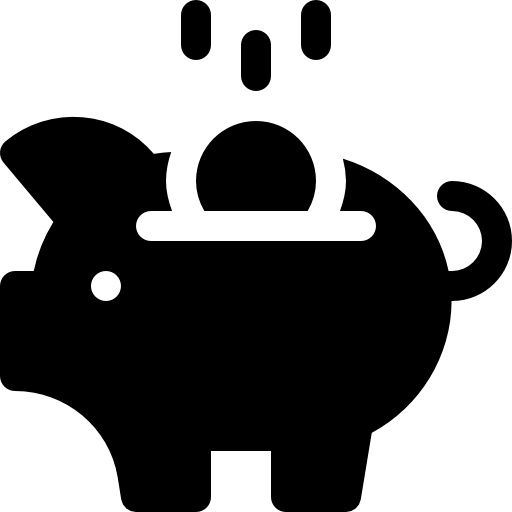 sparschwein Basic Rounded Filled icon