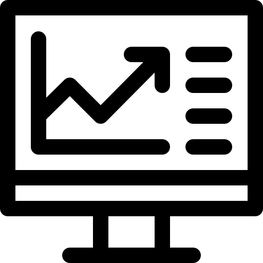 컴퓨터 Basic Rounded Lineal icon