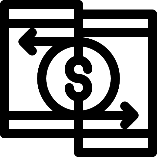 交換 Basic Rounded Lineal icon
