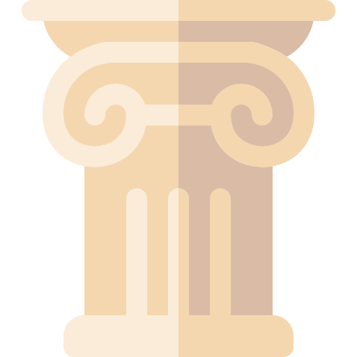 säule Basic Rounded Flat icon