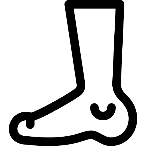 フット Basic Rounded Lineal icon