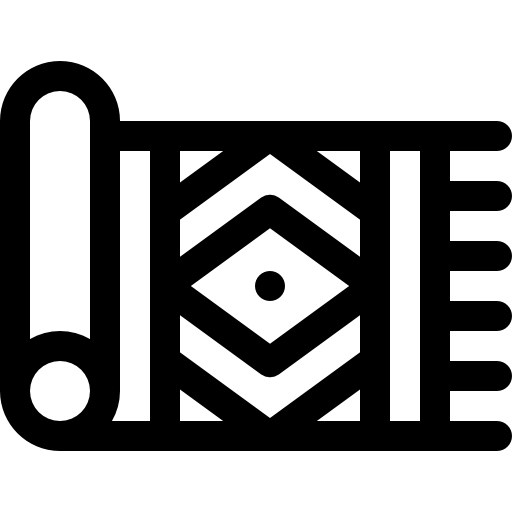 깔개 Basic Rounded Lineal icon