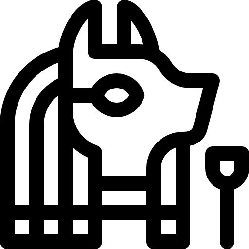 バステト Basic Rounded Lineal icon