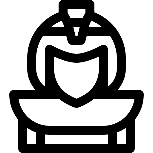 kleopatra Basic Rounded Lineal ikona