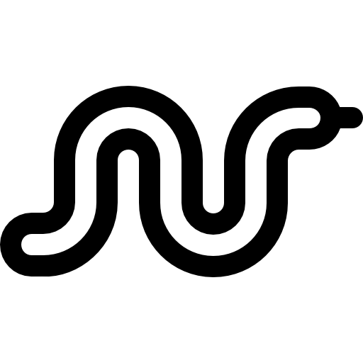 schlange Basic Rounded Lineal icon