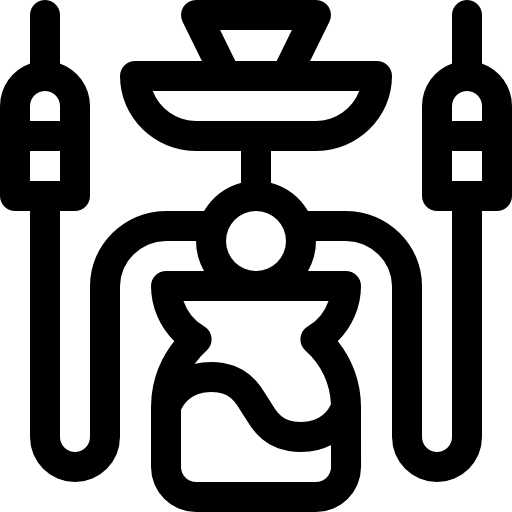 narghilè Basic Rounded Lineal icona
