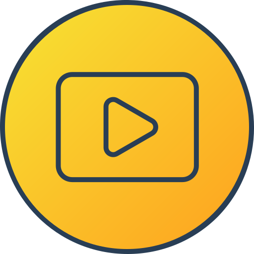 Play button Generic gradient lineal-color icon