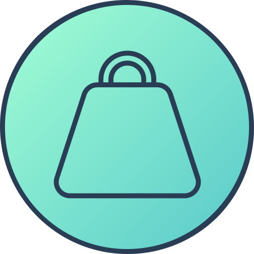 Shopping bag Generic gradient lineal-color icon