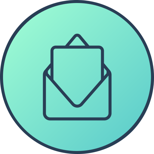 email Generic gradient lineal-color icon