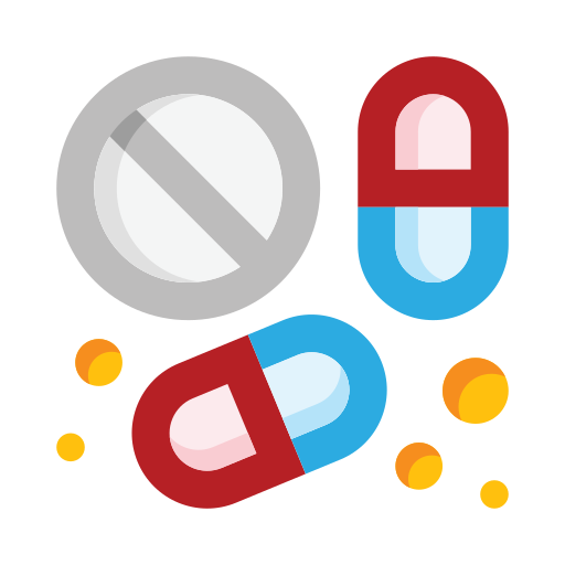 medicamento Generic color lineal-color icono