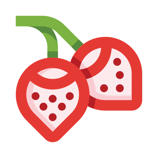 Strawberry Generic color lineal-color icon