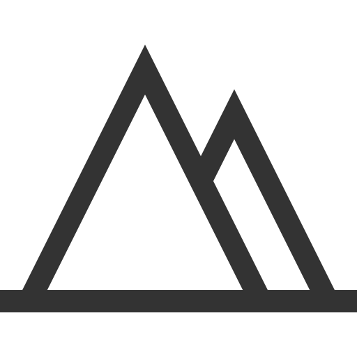 Mountain Generic outline icon