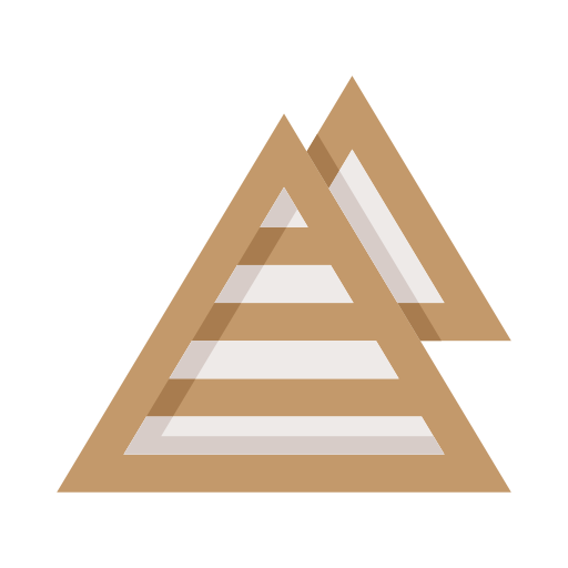Треугольник Generic color lineal-color иконка