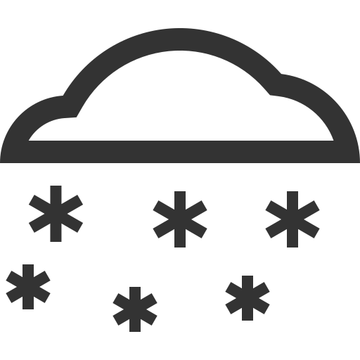 Снег Generic outline иконка