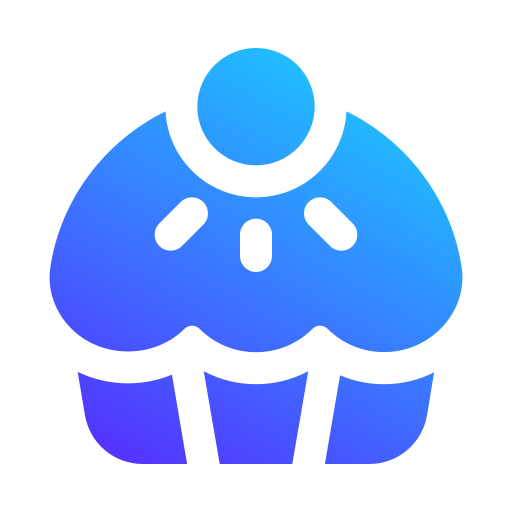 Cupcake Generic gradient fill icon