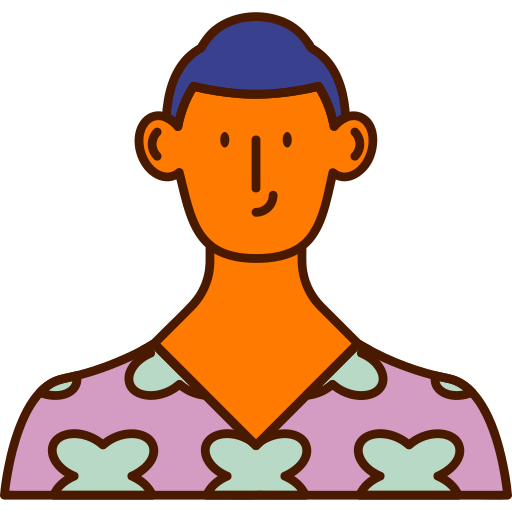 Man avatar Generic color lineal-color icon
