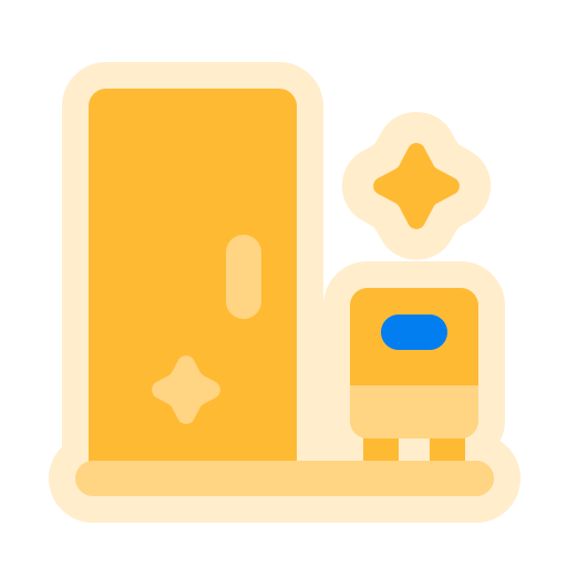 Clean room Generic color fill icon