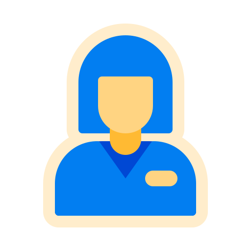 Receptionist assistance Generic color fill icon