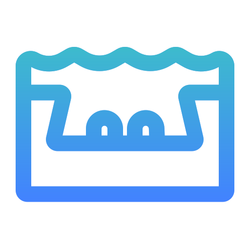 schwimmbad Generic gradient outline icon