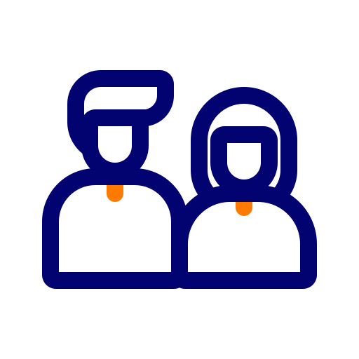 Couple Generic color outline icon