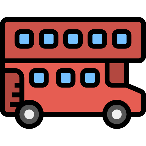 autobus Ultimatearm Lineal Color ikona