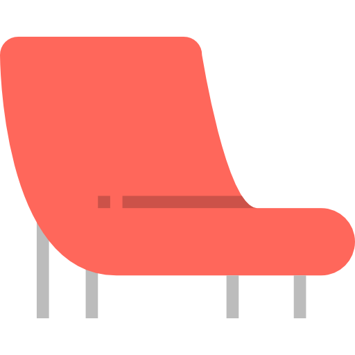 Beach chair Ultimatearm Flat icon