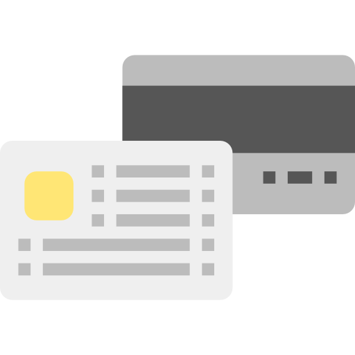 Credit card Ultimatearm Flat icon