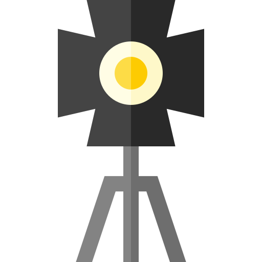 riflettore Basic Straight Flat icona