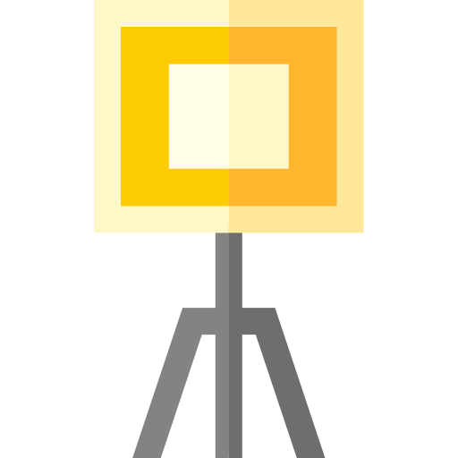 Spotlight Basic Straight Flat icon