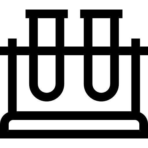 시험관 Basic Straight Lineal icon