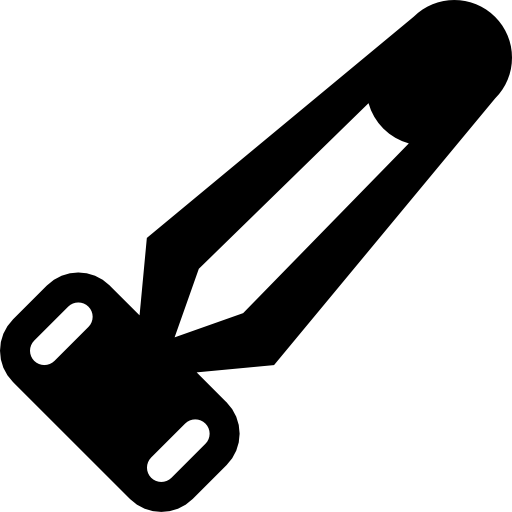 provetta Basic Straight Filled icona