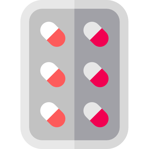 Pills Basic Straight Flat icon
