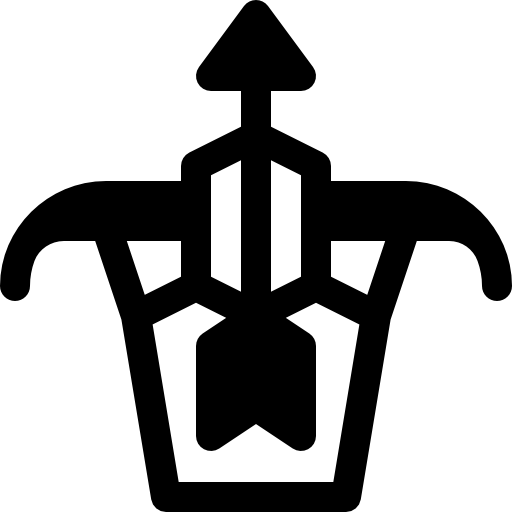 ballesta Basic Rounded Filled icono