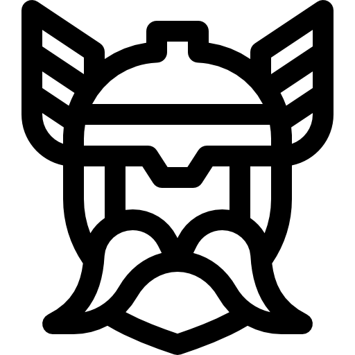 바이킹 Basic Rounded Lineal icon