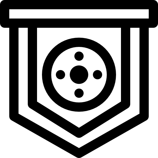 페넌트 Basic Rounded Lineal icon