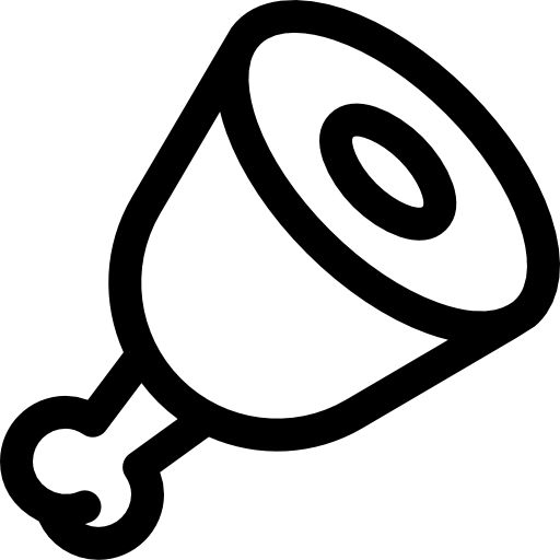 ハム Basic Rounded Lineal icon