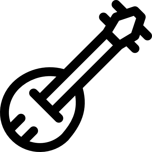 マンドリン Basic Rounded Lineal icon