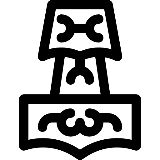 부적 Basic Rounded Lineal icon
