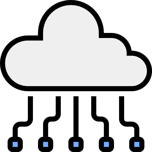 cloud-speicher Ultimatearm Lineal Color icon