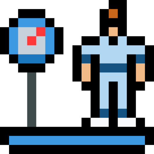 gewicht Pixel Linear color icon