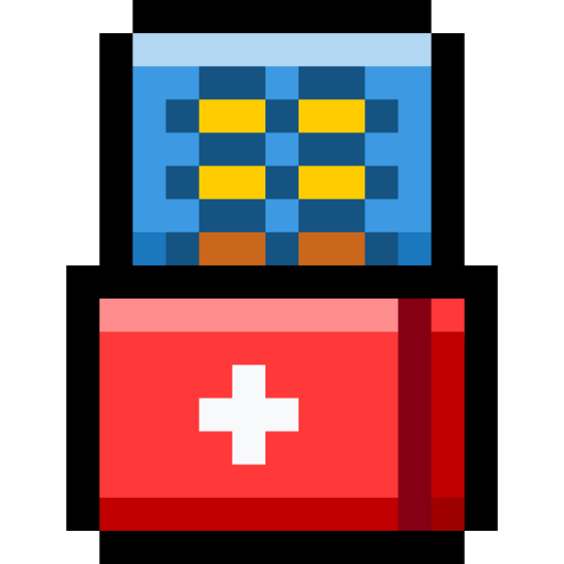 錠剤 Pixel Linear color icon