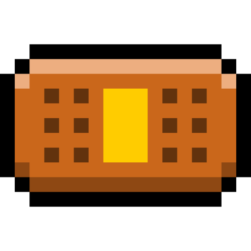 石膏 Pixel Linear color icon