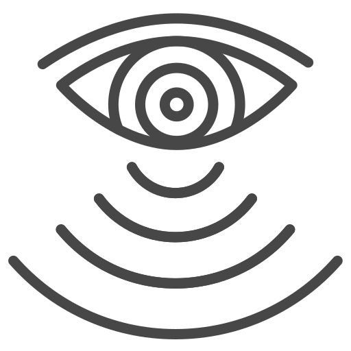 Vision Generic outline icon